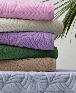 Полотенце махровое Luxor диз. Флора 30х60