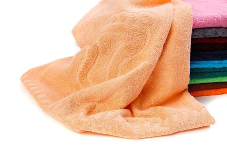 Полотенце махровое, г/к, 50х70, арт. S 50-70 BS, 450 гр/м2, цвет: 028-персиковый