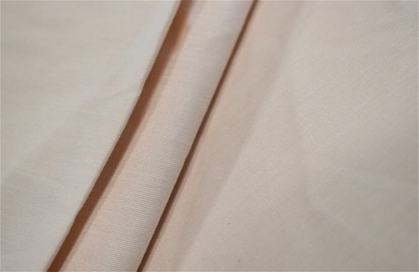 Простыня на резинке сатин (У) цвет:13-1405 TPX Кремовый 2