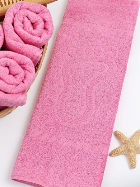 Полотенце махровое, г/к, 50х70, арт. S 50-70 BS, 450 гр/м2, цвет: 105-ярко-розовый